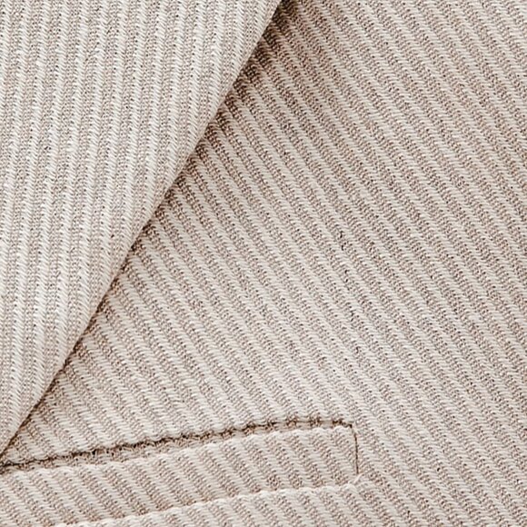 NEW Zara Limited Edition Linen Cropped Tweed Blazer Jacket, blogger Fav - Picture 15 of 16